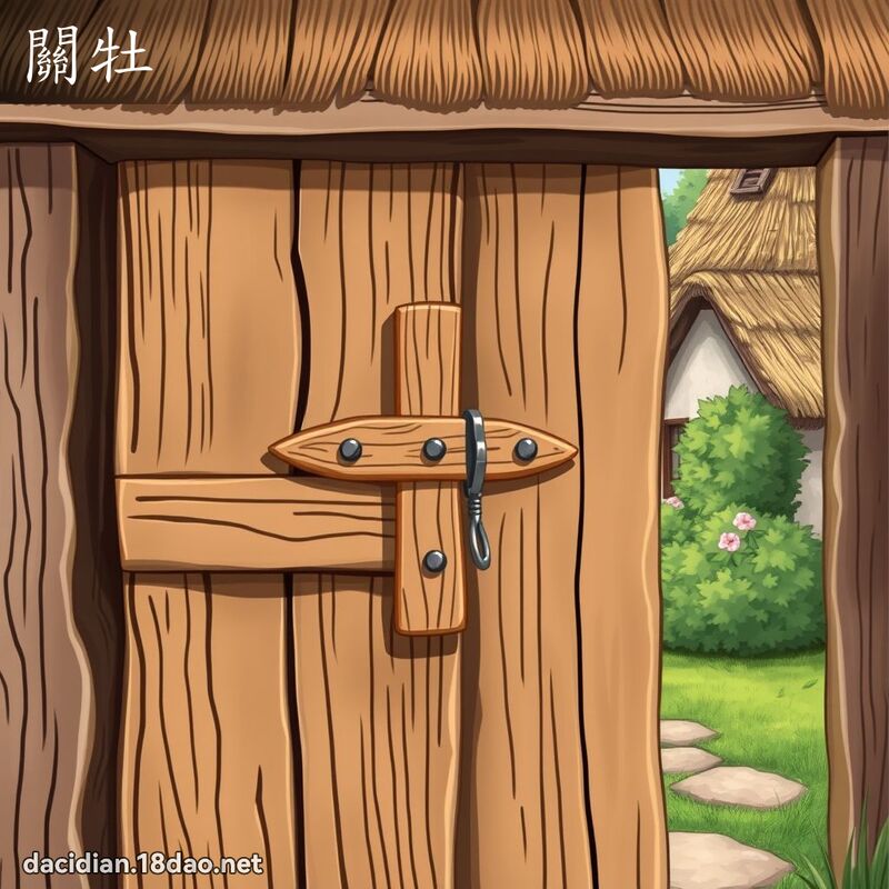 關牡 - 國語大辭典配圖