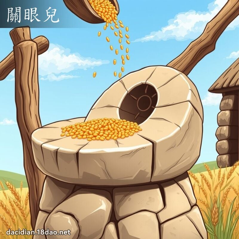 关眼儿 - 国语大辞典配图