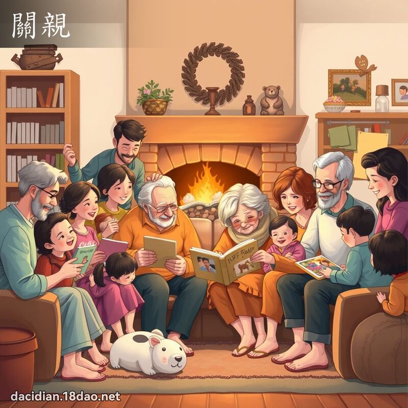 关亲 - 国语大辞典配图