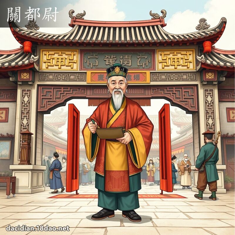 关都尉 - 国语大辞典配图