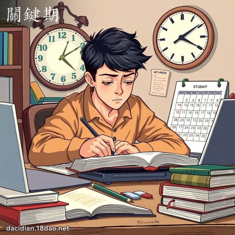关键期 - 国语大辞典配图