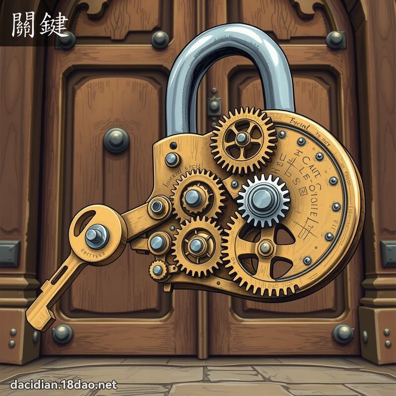 关键 - 国语大辞典配图