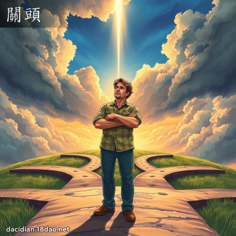 关头 - 国语大辞典配图