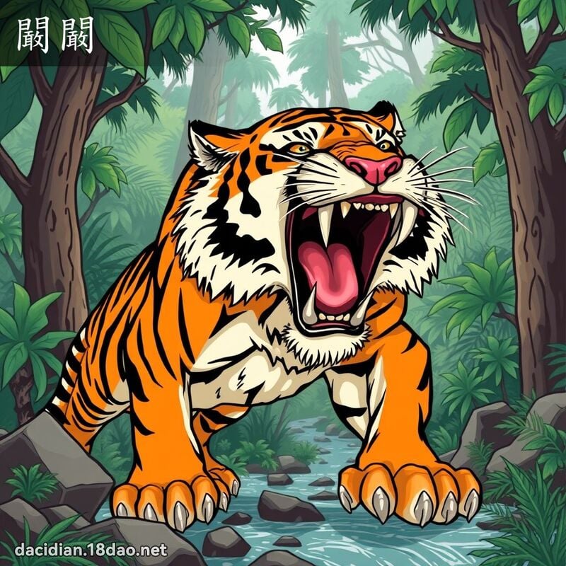 詞語: 闞闞 (多意詞)