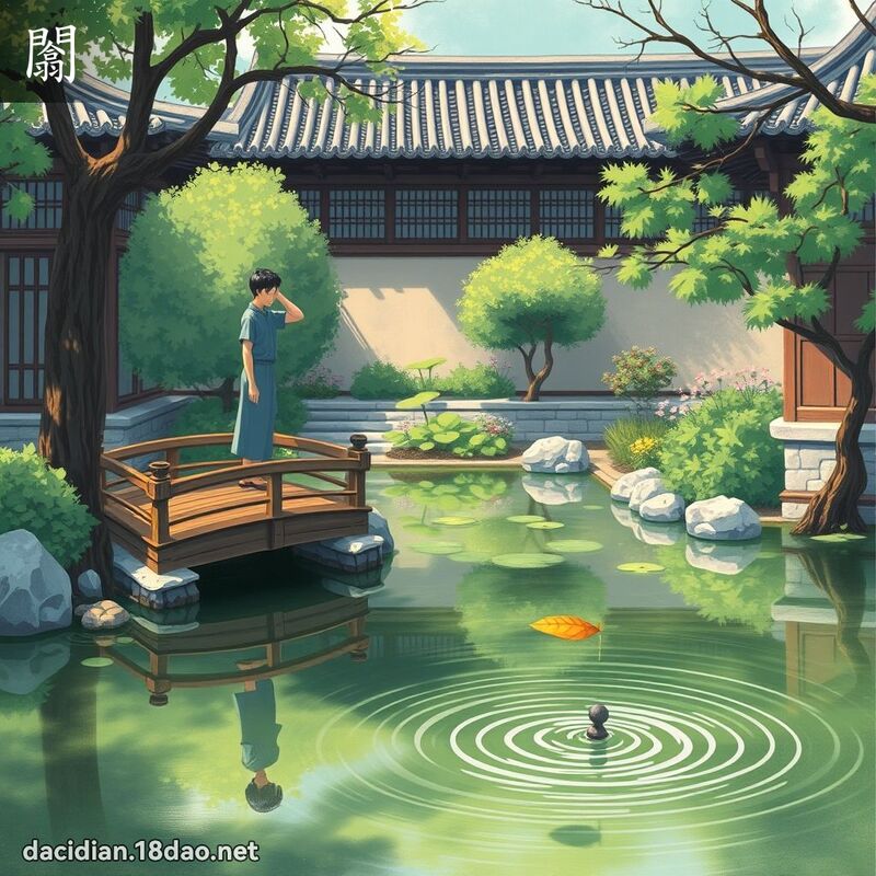 汉字: 闟 (多音字)