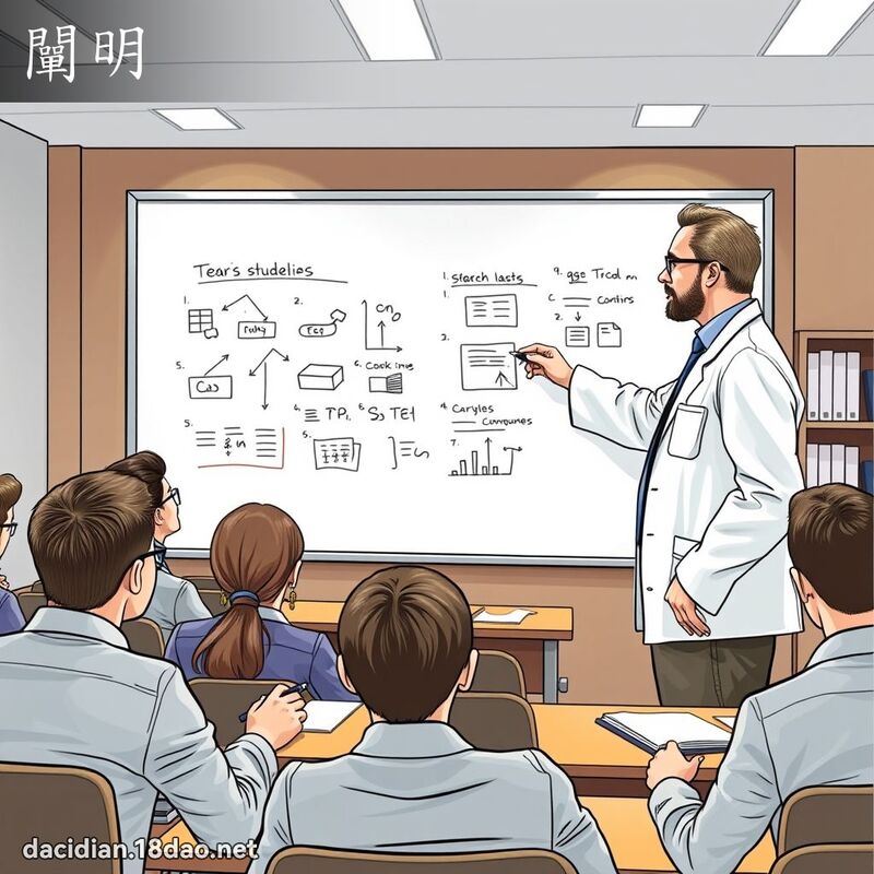闡明 - 國語大辭典配圖