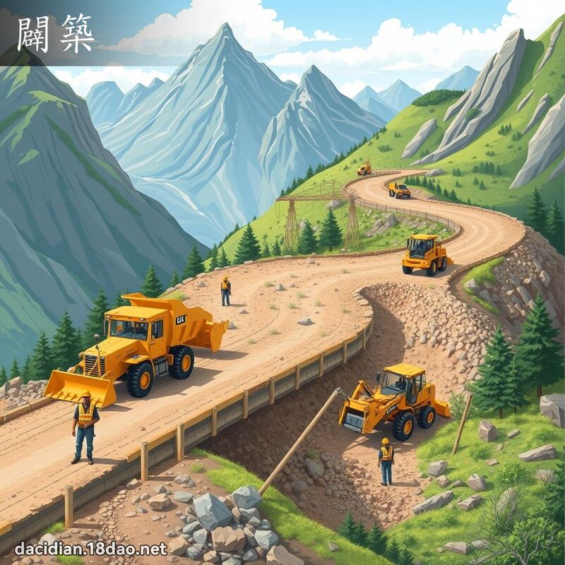 辟筑 - 国语大辞典配图