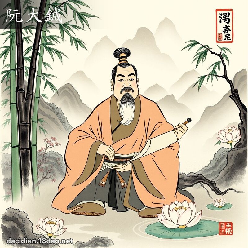 阮大鋮 - 國語大辭典配圖