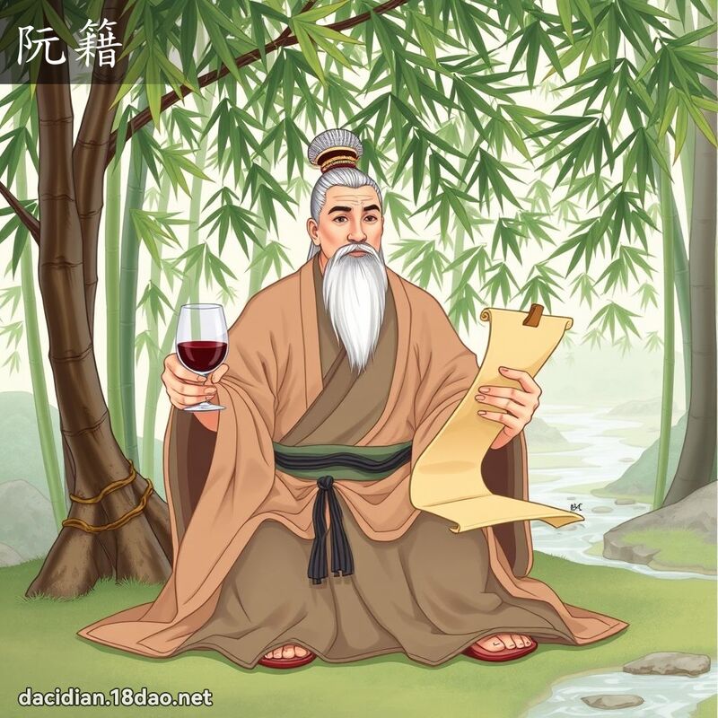 阮籍 - 国语大辞典配图