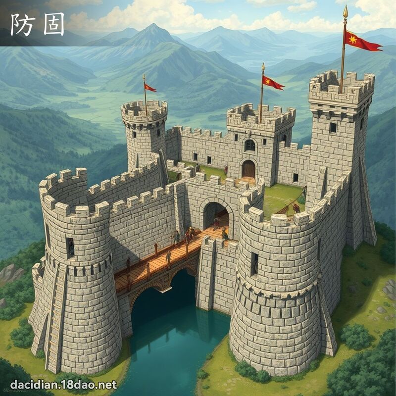 防固 - 國語大辭典配圖