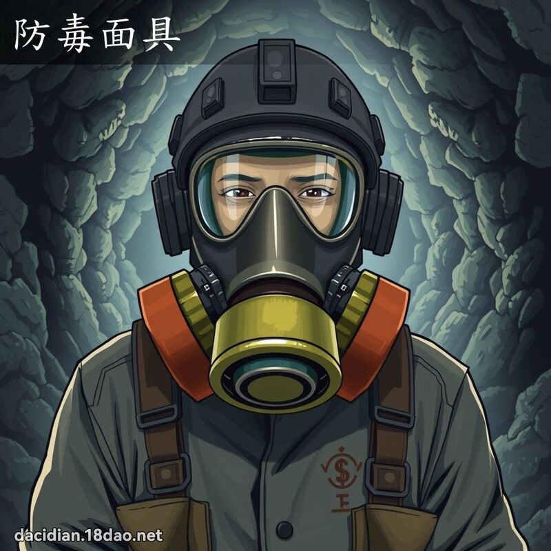 防毒面具 - 国语大辞典配图