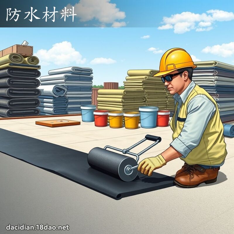 防水材料 - 国语大辞典配图