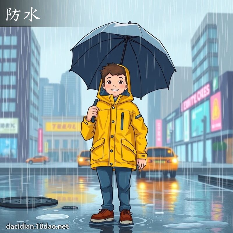 防水 - 國語大辭典配圖