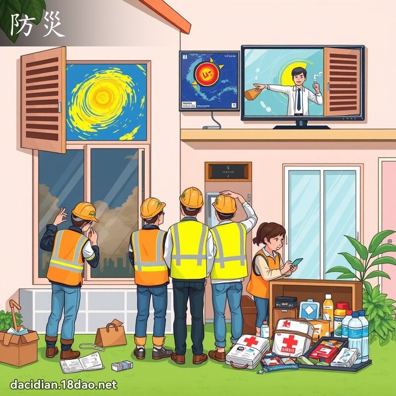 防災 - 國語大辭典配圖