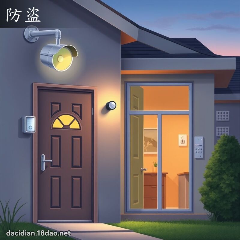 防盗 - 国语大辞典配图