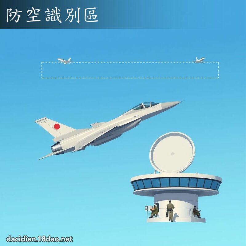防空识別区 - 国语大辞典配图