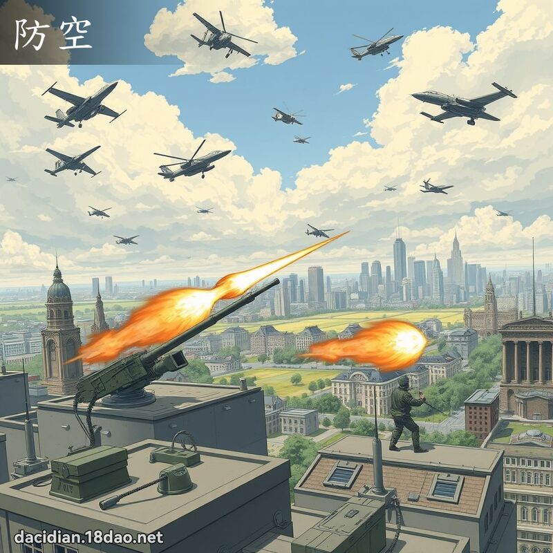 防空 - 国语大辞典配图