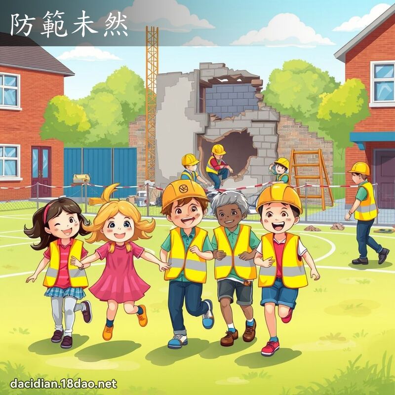 防范未然 - 国语大辞典配图
