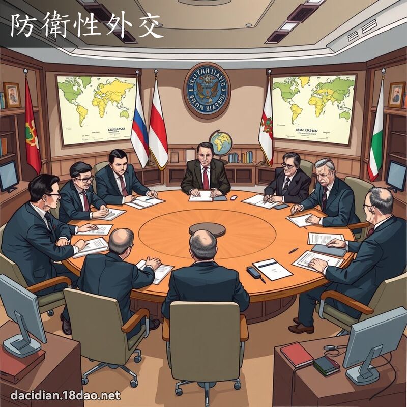 防衛性外交 - 國語大辭典配圖