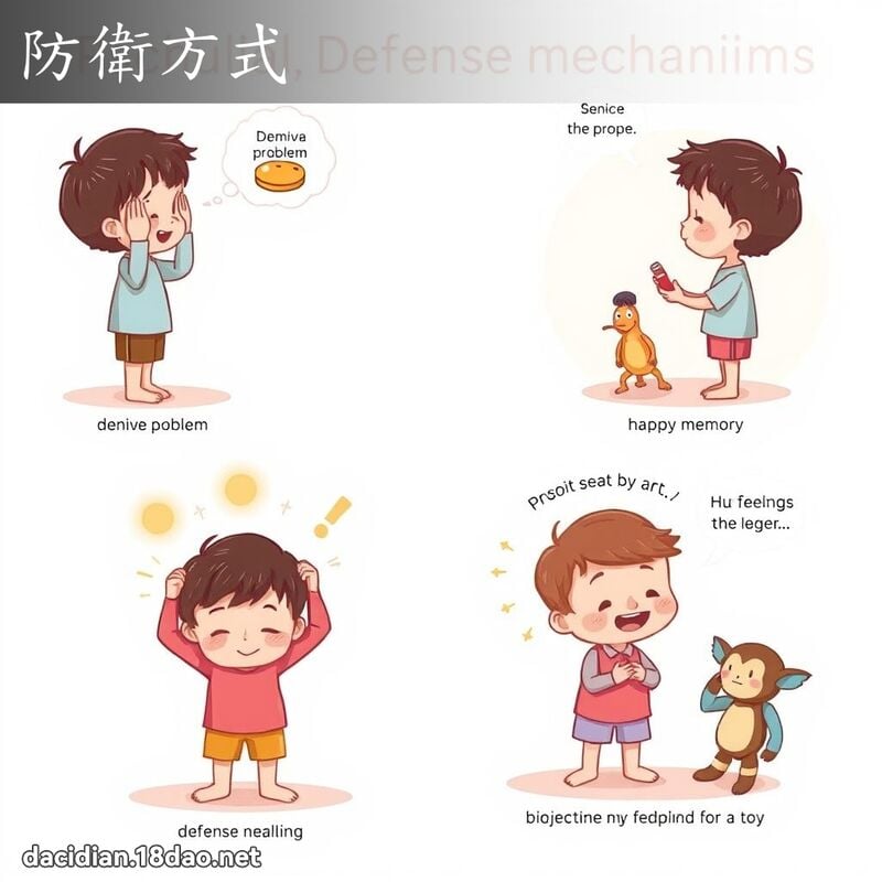 防衛方式 - 國語大辭典配圖