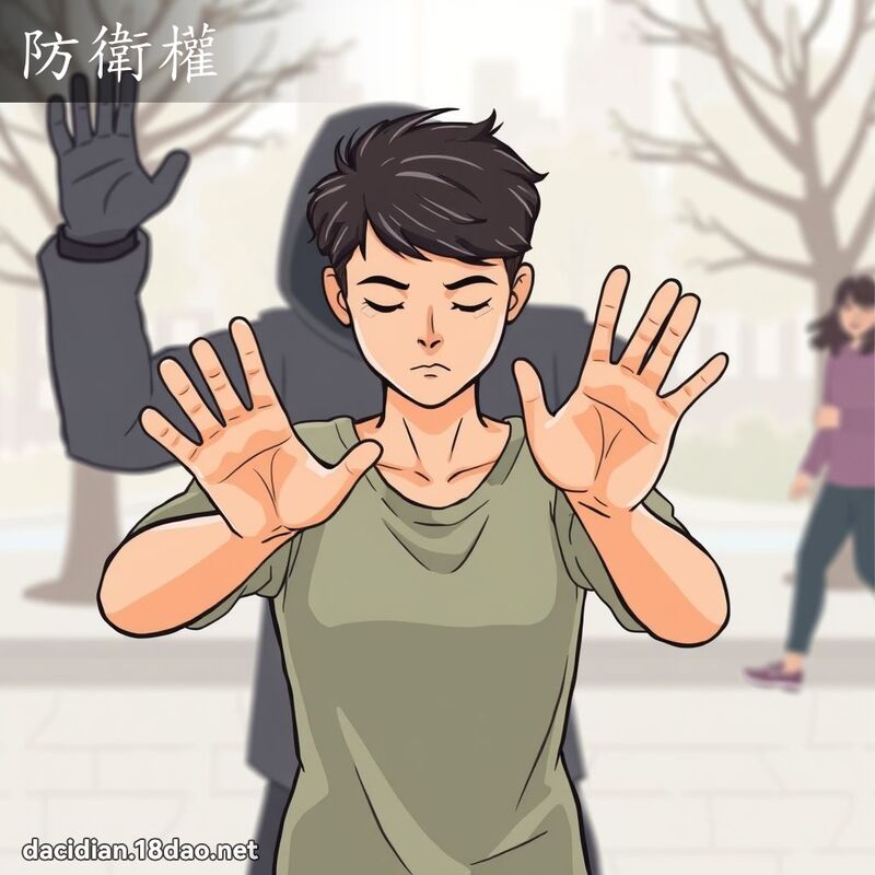 防卫权 - 国语大辞典配图