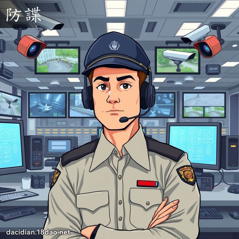 防谍 - 国语大辞典配图