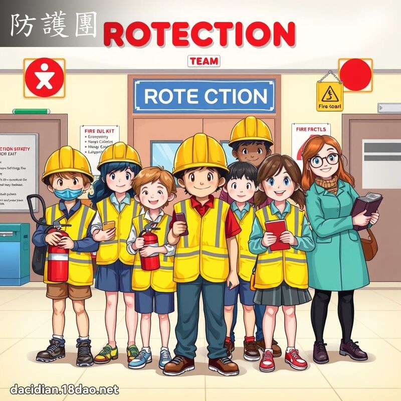 防护团 - 国语大辞典配图