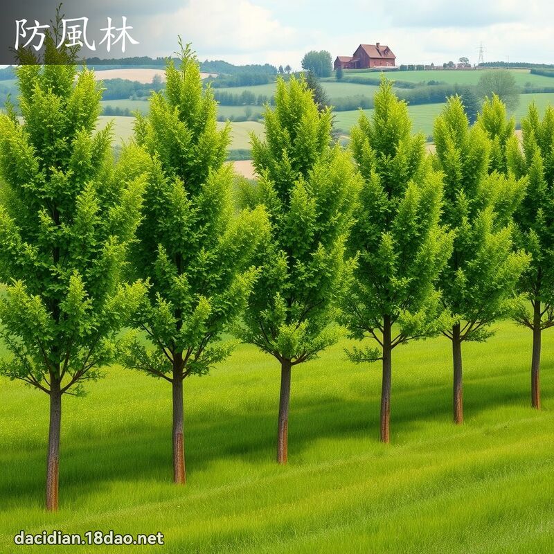 防風林 - 國語大辭典配圖