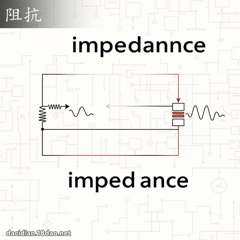 阻抗 - 國語大辭典配圖