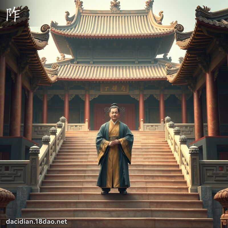 阼 - 國語大辭典配圖