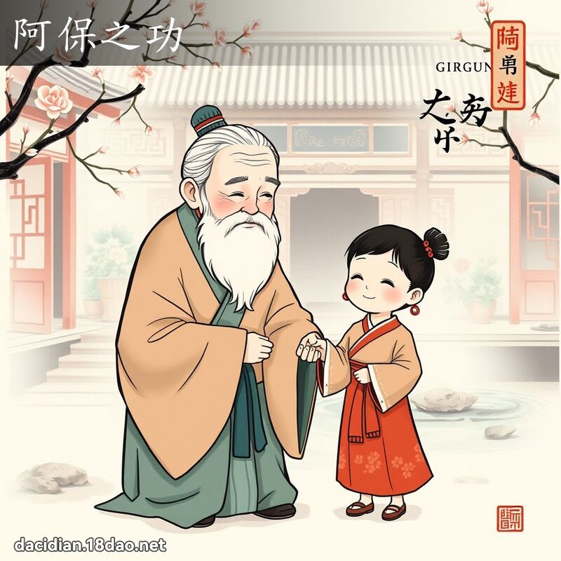 阿保之功 - 國語大辭典配圖