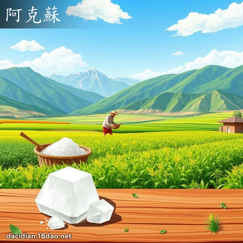 阿克蘇 - 國語大辭典配圖