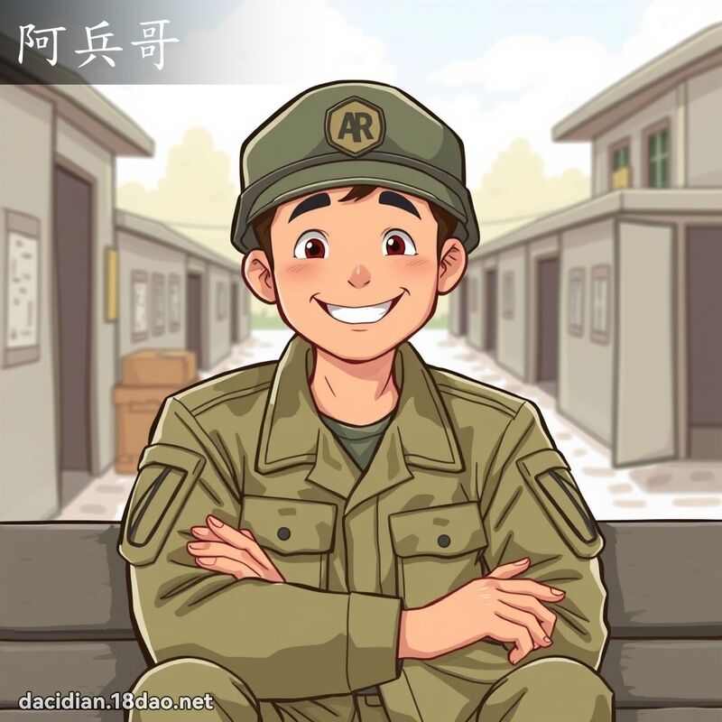阿兵哥 - 国语大辞典配图