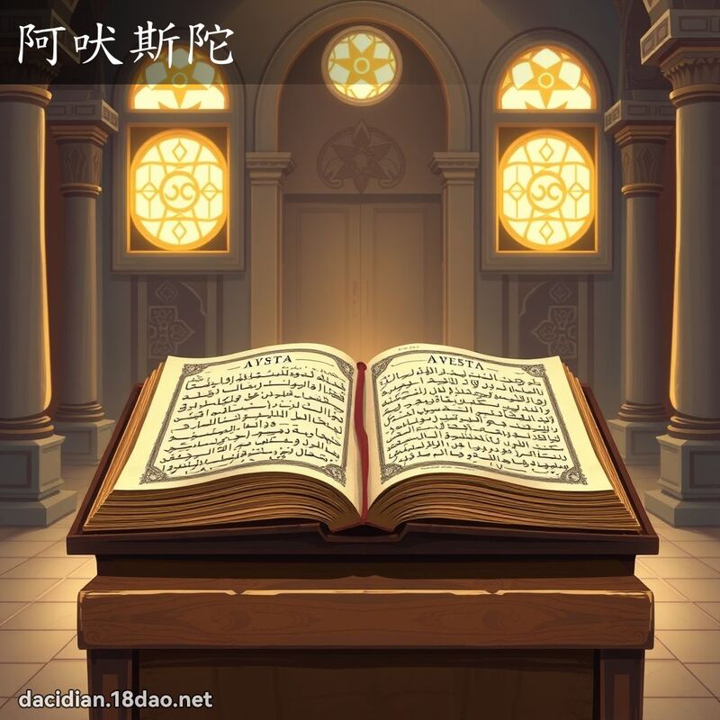 阿吠斯陀 - 國語大辭典配圖