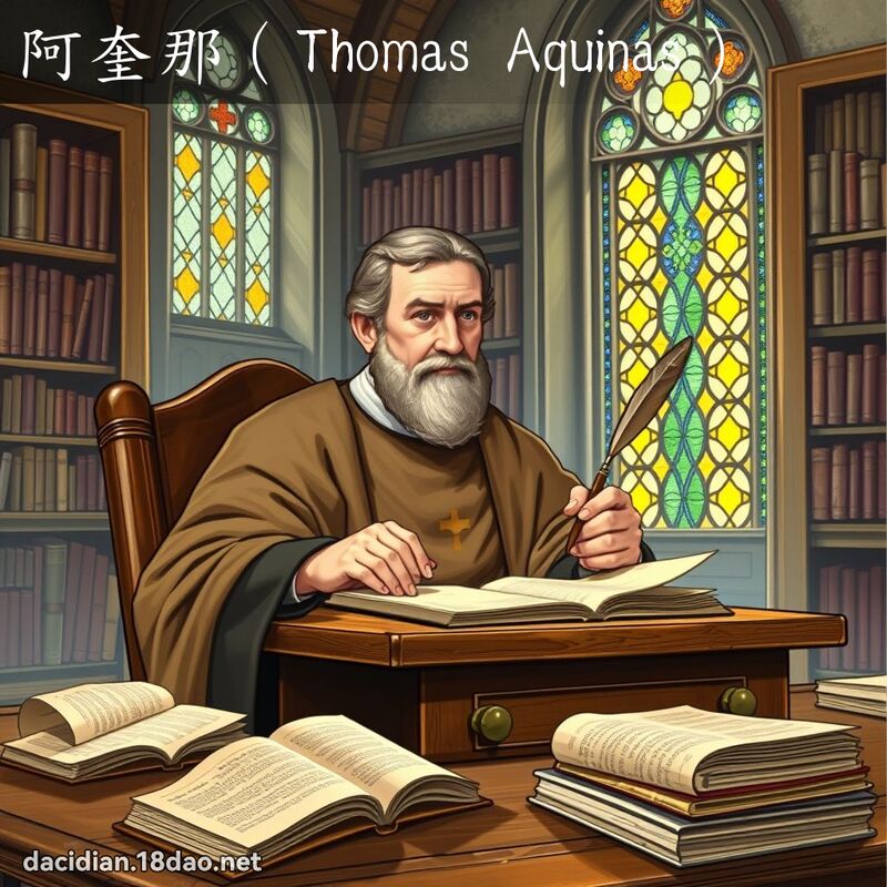 阿奎那（Thomas Aquinas） - 國語大辭典配圖