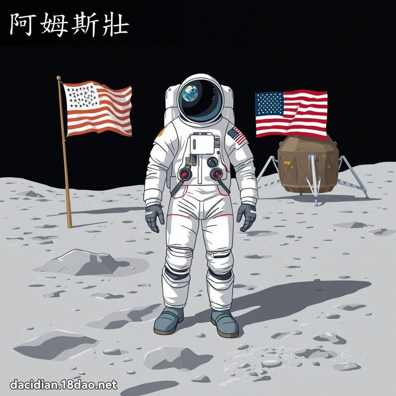 阿姆斯壯 - 國語大辭典配圖
