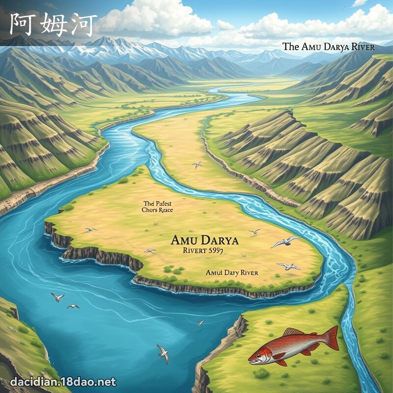 阿姆河 - 國語大辭典配圖