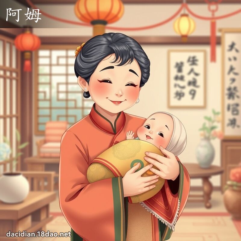 阿姆 - 國語大辭典配圖