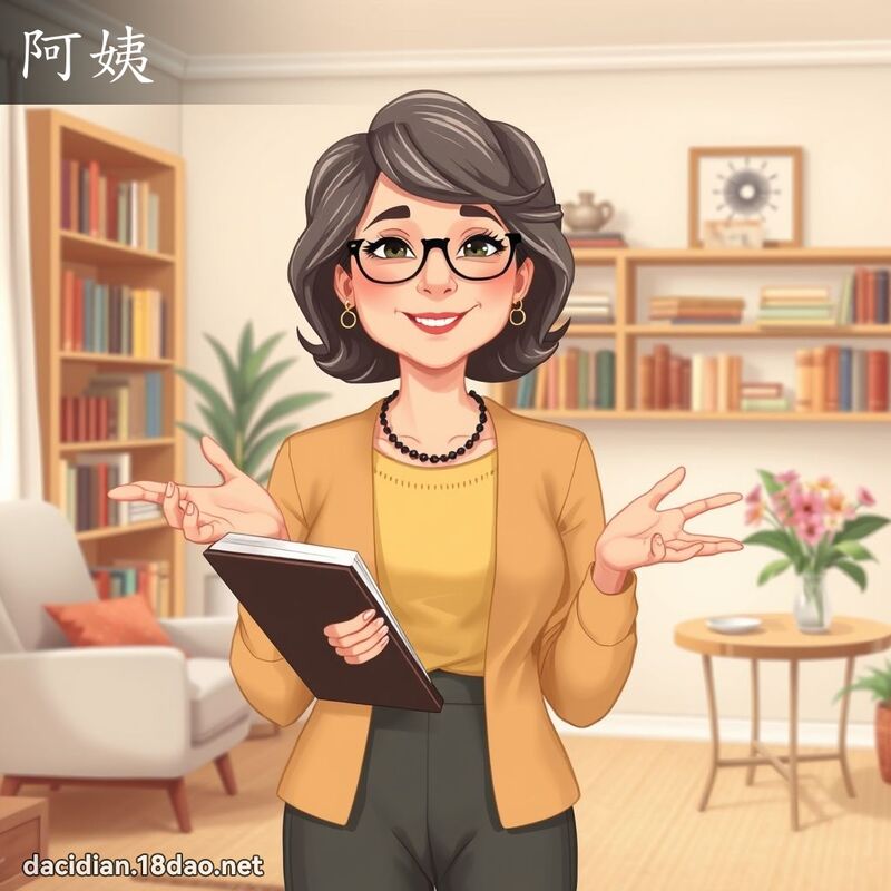 阿姨 - 國語大辭典配圖