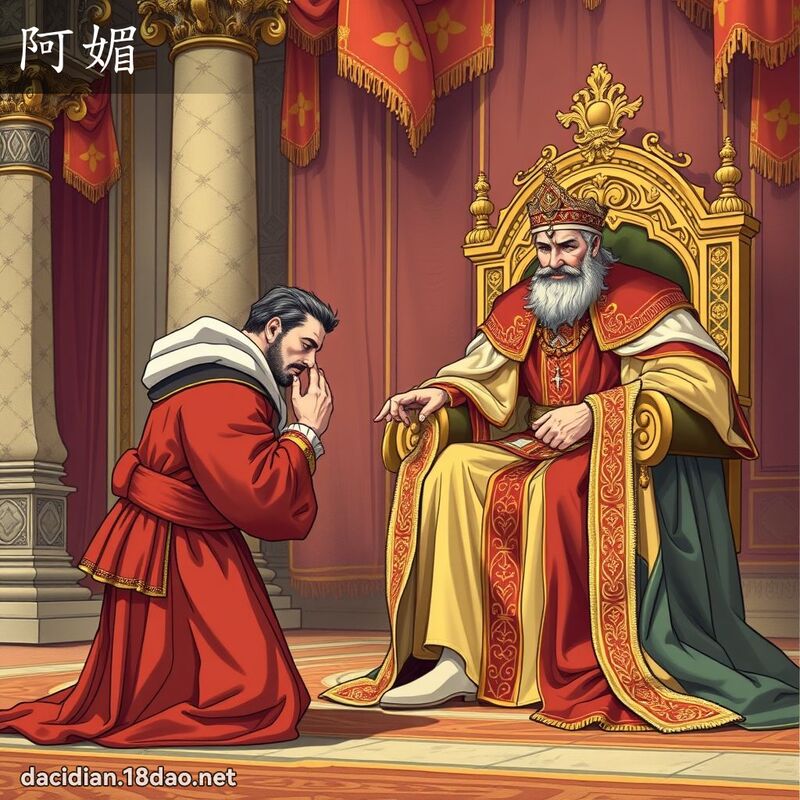 阿媚 - 國語大辭典配圖