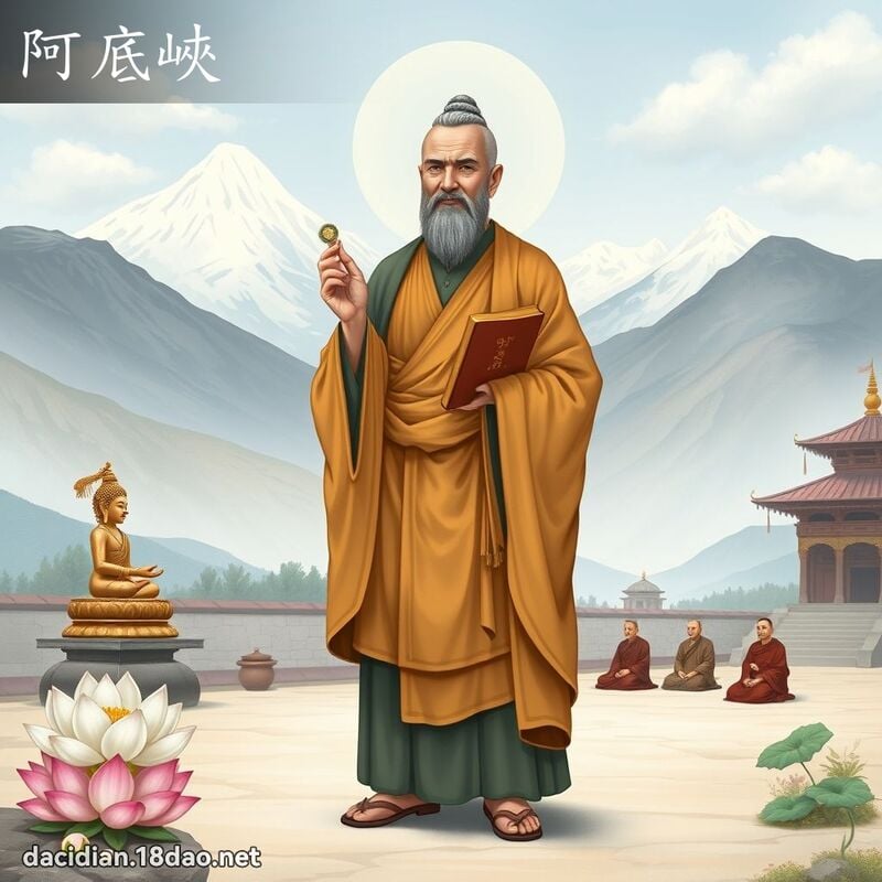阿底峽 - 國語大辭典配圖