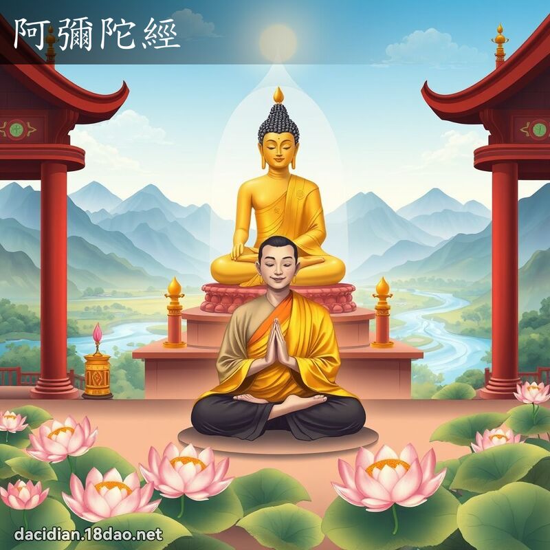 阿彌陀經 - 國語大辭典配圖