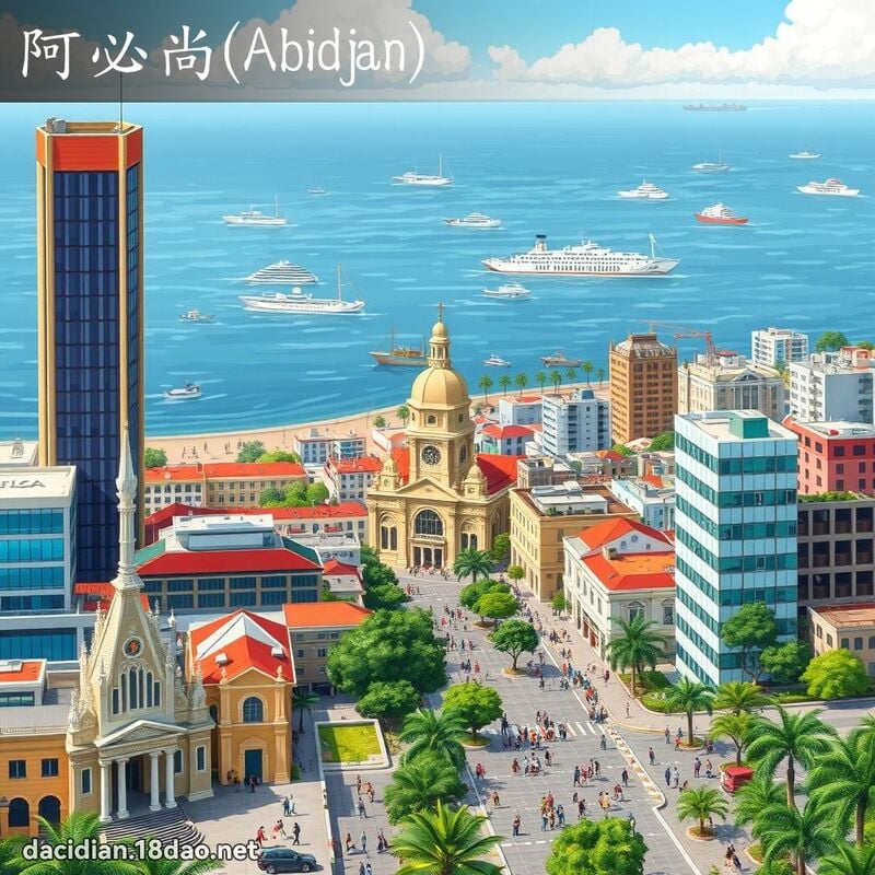 阿必尚(Abidjan) - 國語大辭典配圖