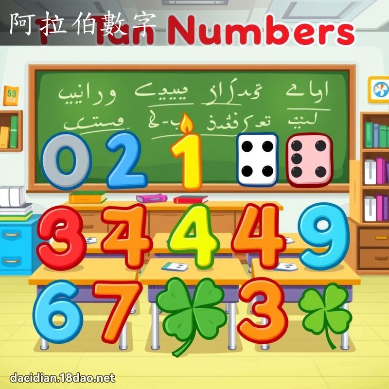 阿拉伯数字 - 国语大辞典配图
