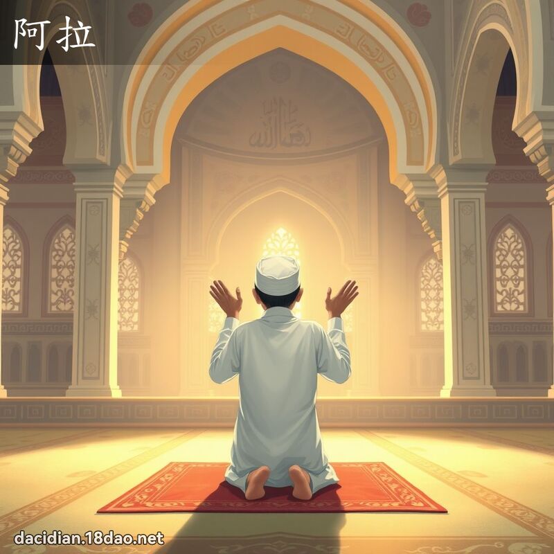 阿拉 - 國語大辭典配圖