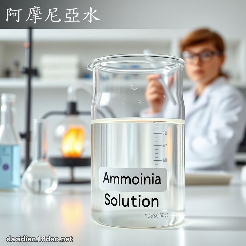 阿摩尼亞水 - 國語大辭典配圖