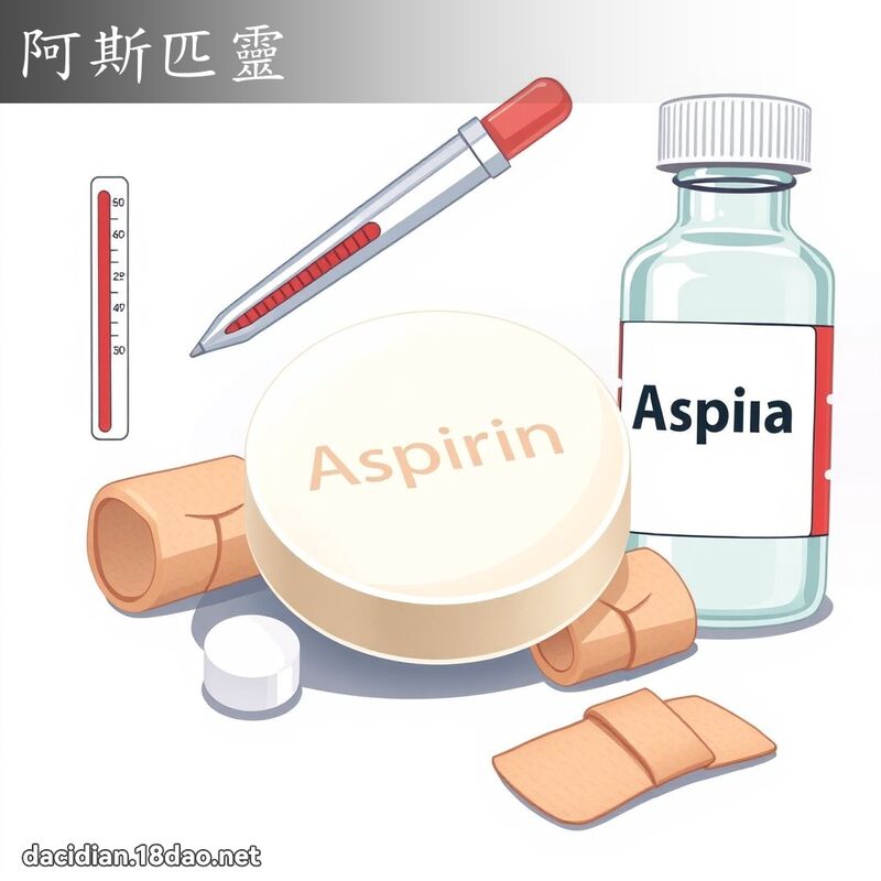 阿斯匹灵 - 国语大辞典配图