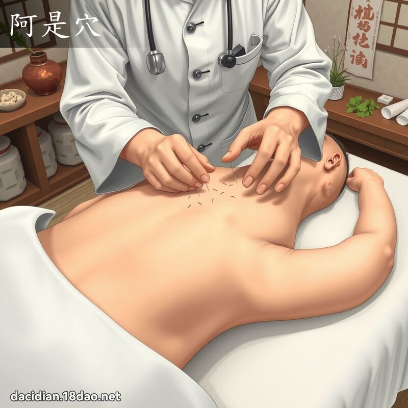 阿是穴 - 國語大辭典配圖