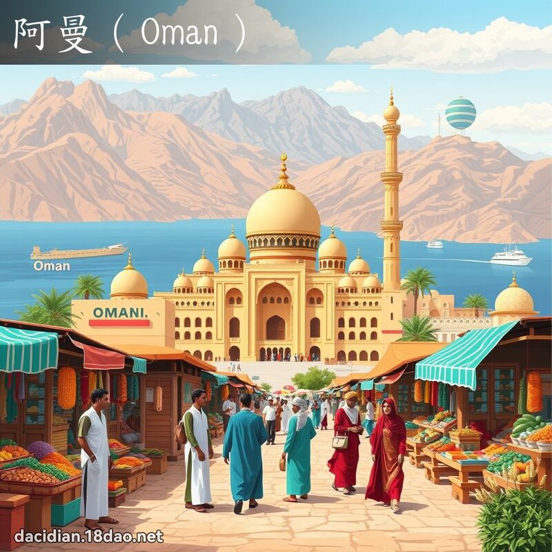 阿曼（Oman） - 國語大辭典配圖