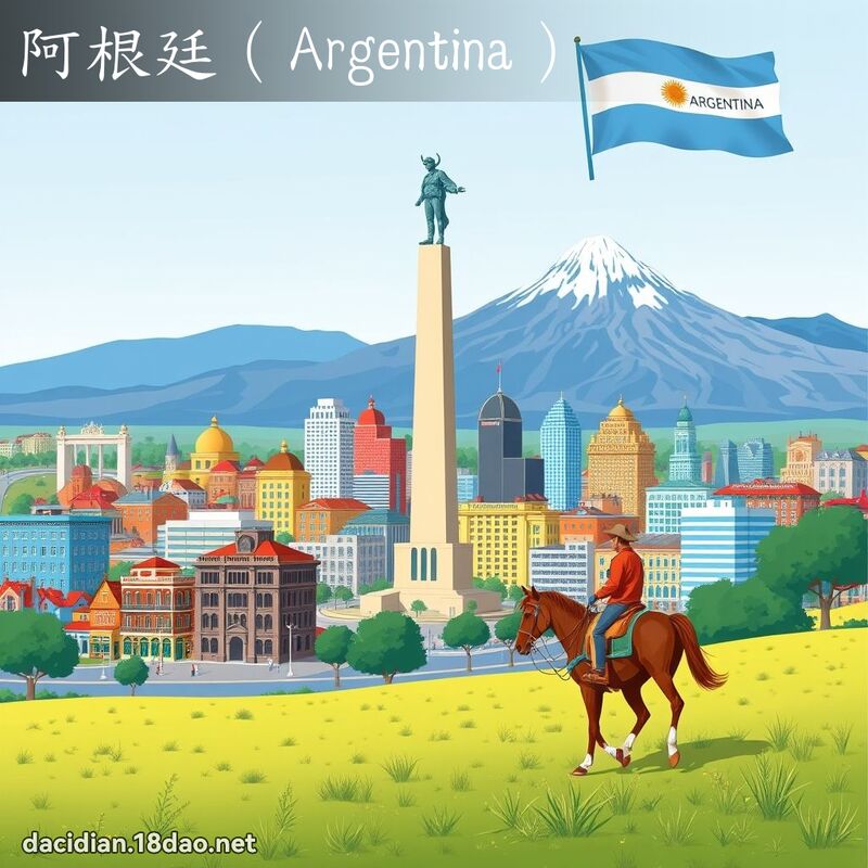 阿根廷（Argentina） - 国语大辞典配图